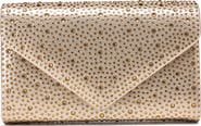 LADY COUTURE Rhinestone Envelope Clutch