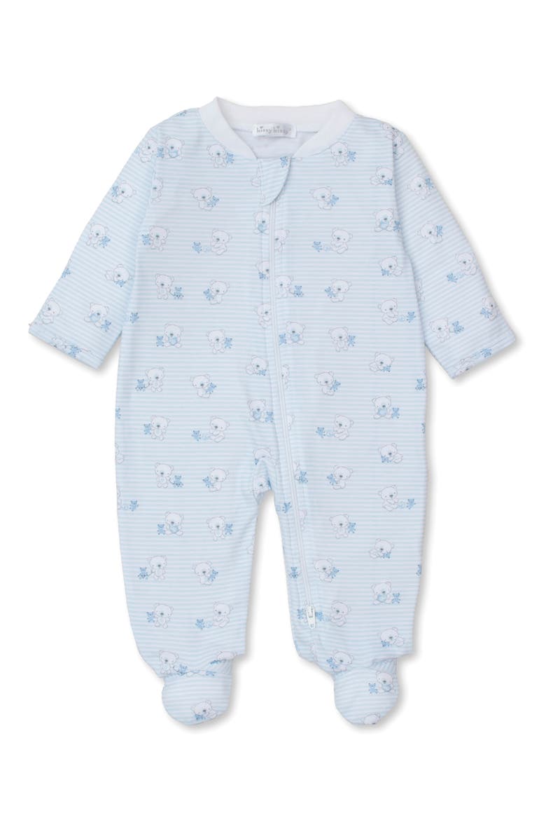 Pima Cotton Footie, Main, color, BEARS