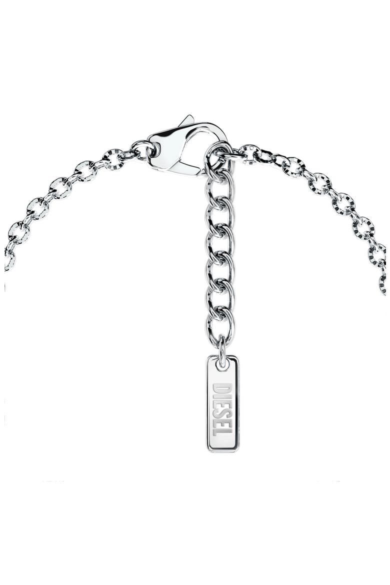Logo Pendant Bracelet, Alternate, color, SILVER