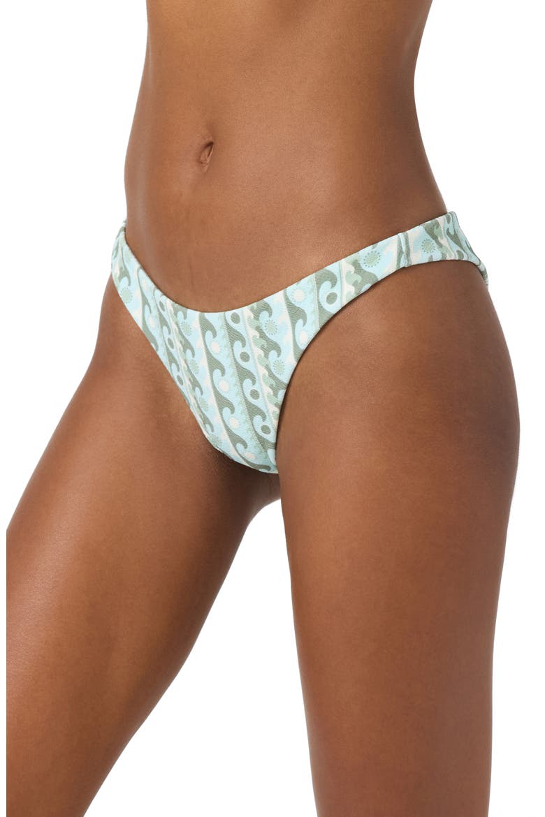 Balearic Waves Hermosa Bikini Bottoms, Alternate, color, STARLIGHT BLUE