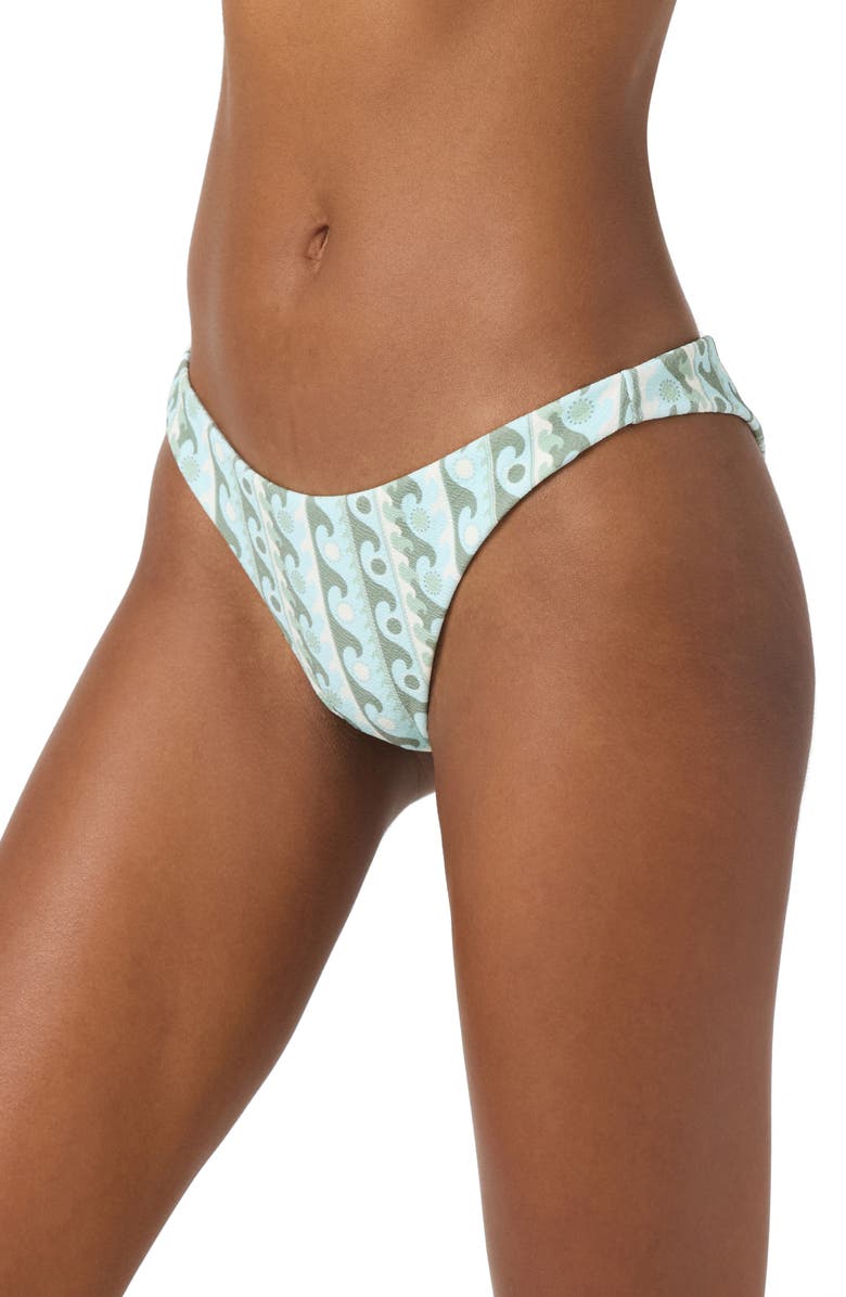 O'Neill Balearic Waves Hermosa Bikini Bottoms, Alternate, color, Starlight Blue