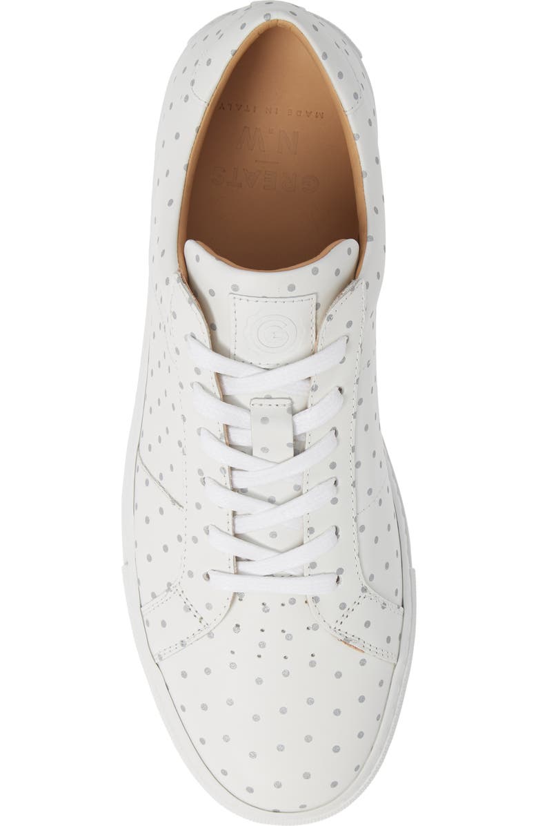 GREATS Nick Wooster x GREATS Royale Dots Low Top Sneaker, Alternate, color,