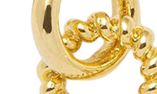 Estella Bartlett Interlocking Twist Charm Stud Earrings