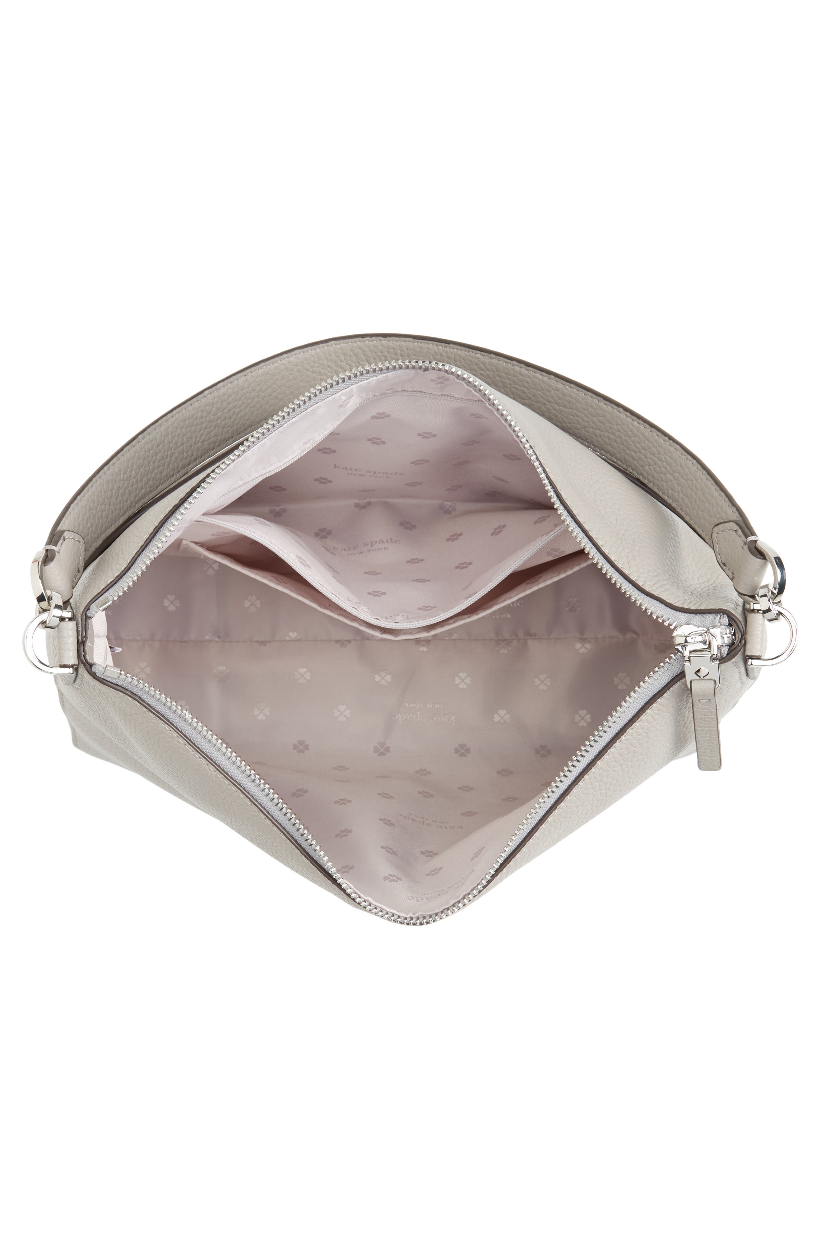 Kate Spade New York medium polly leather shoulder bag, Alternate, color, 