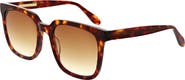 BCBGMAXAZRIA 55mm Gradient Square Sunglasses