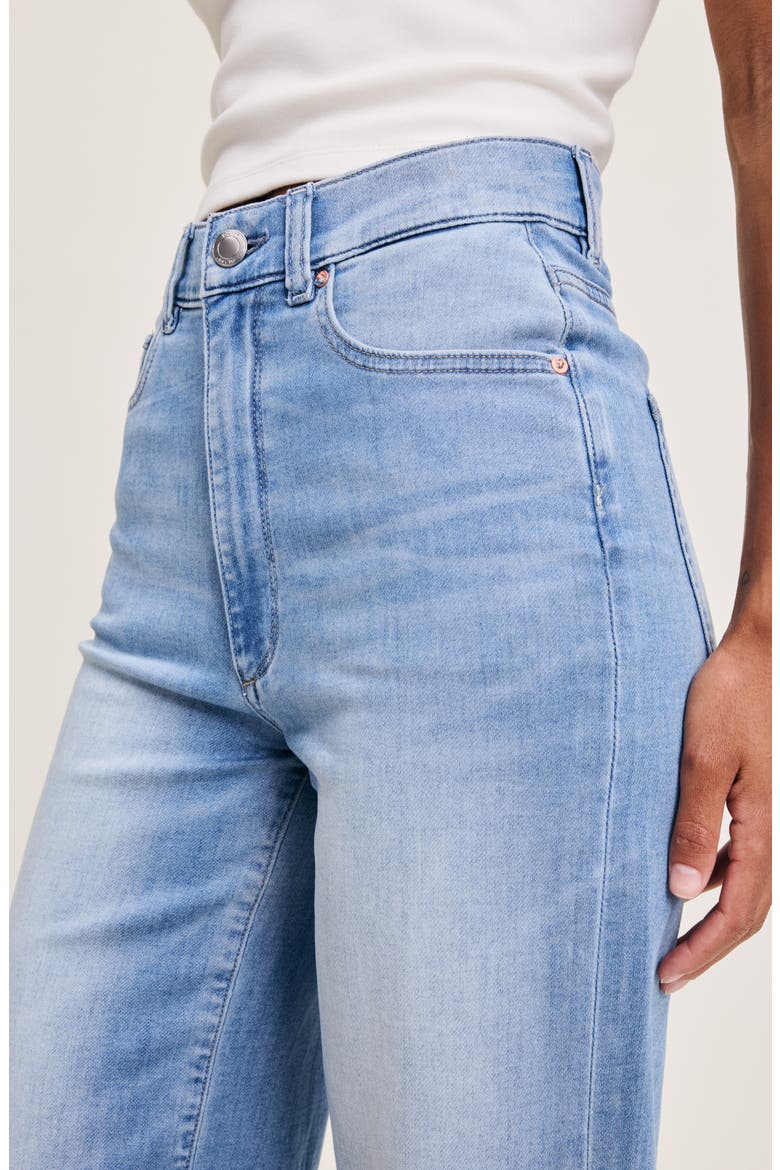 Hepburn High Waist Ankle Wide Leg Jeans, Alternate, color, RAMER DL SOFTWEAR