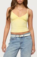 EDIKTED Evianna Double Tie Back Camisole