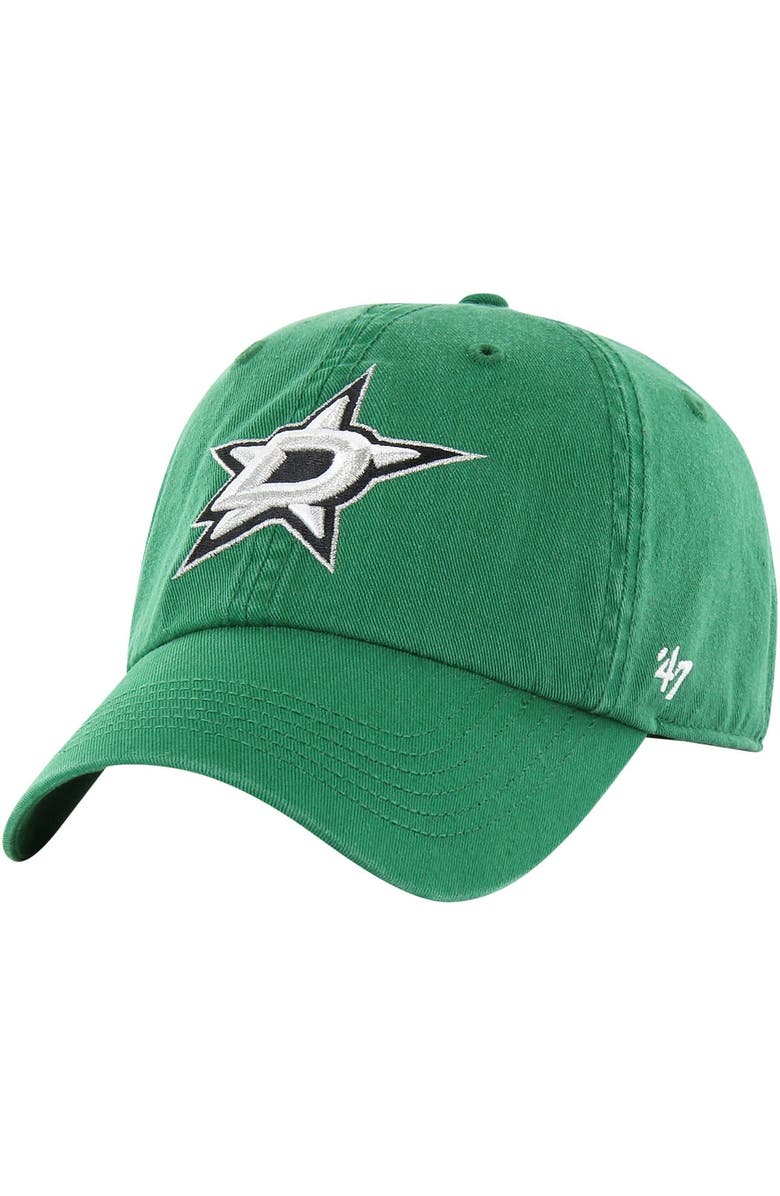 '47 Men's '47 Kelly Green Dallas Stars Classic Franchise Fitted Hat, Alternate, color, 