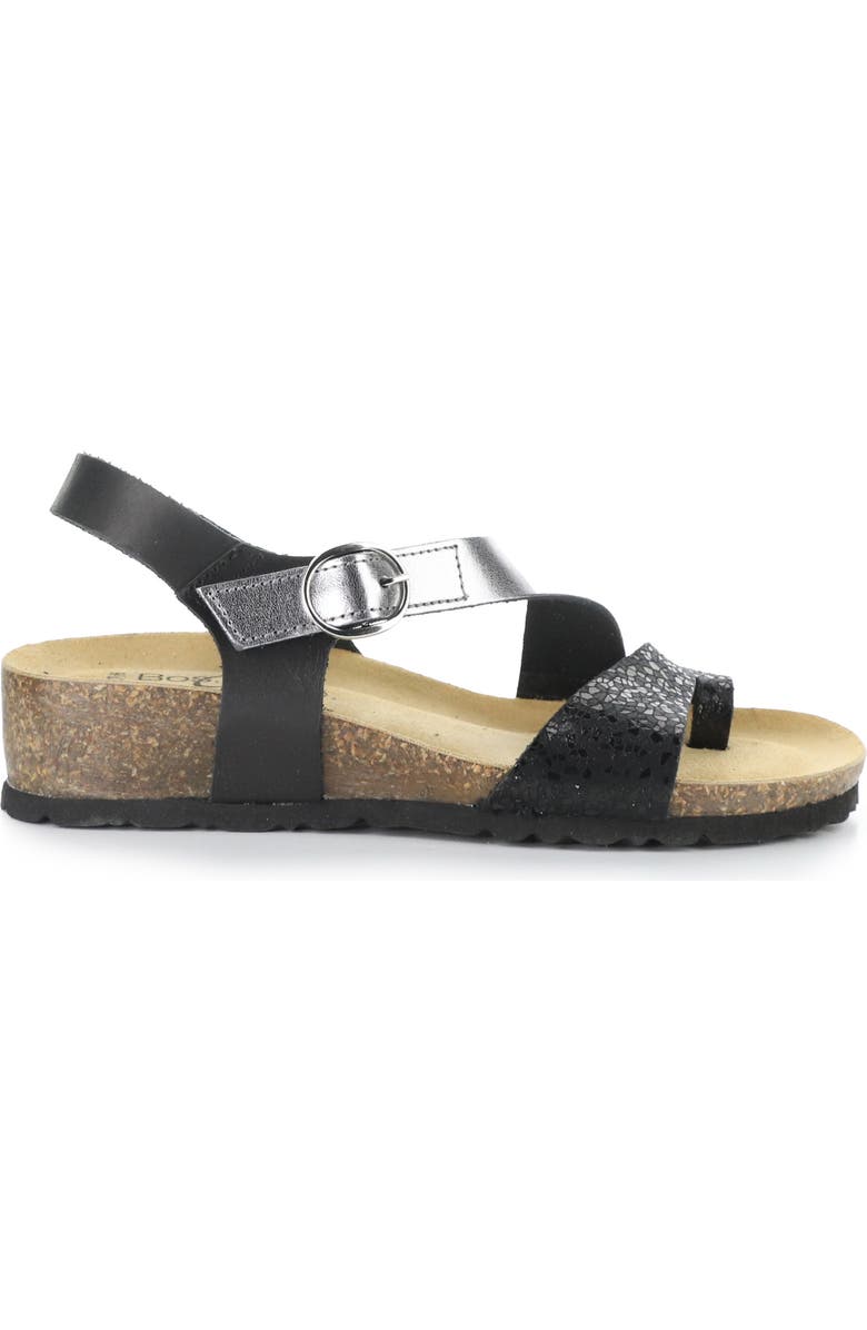 Bos. & Co. Luissa Slingback Platform Wedge Sandal, Alternate, color,