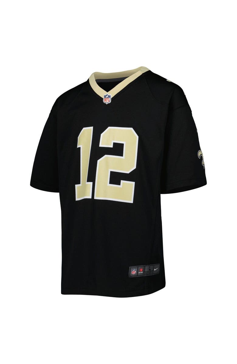 Nike Youth Nike Chris Olave Black New Orleans Saints Game Jersey, Alternate, color, Black