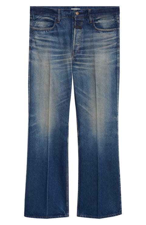70s Relaxed Bootcut Jeans (Mid Indigo)