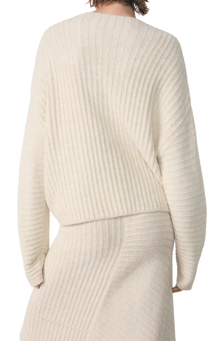 MANGO Oversize Rib Sweater, Alternate, color,