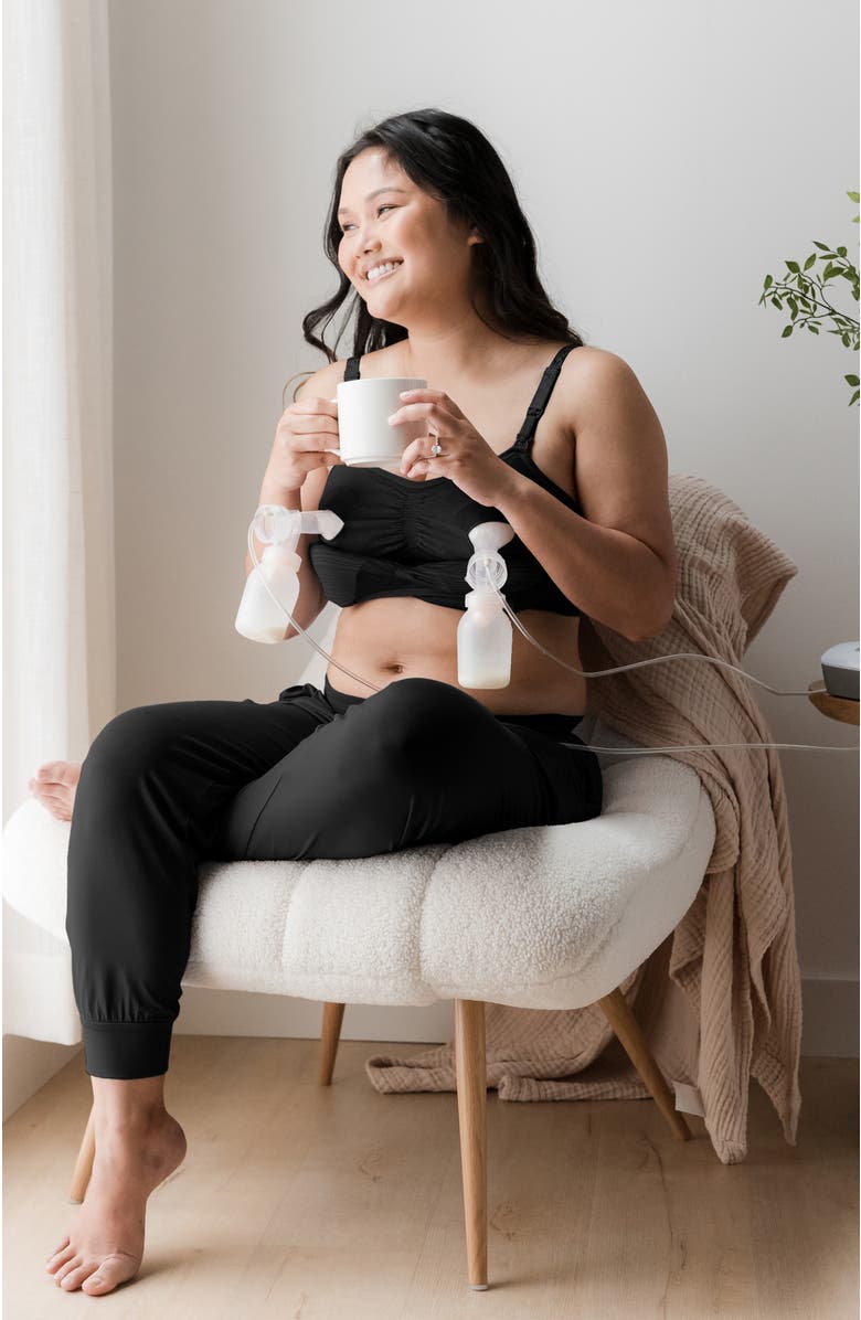 Kindred Bravely Sublime Hands-Free Pumping & Nursing Bra - Fits 30B-36D, Alternate, color, Black