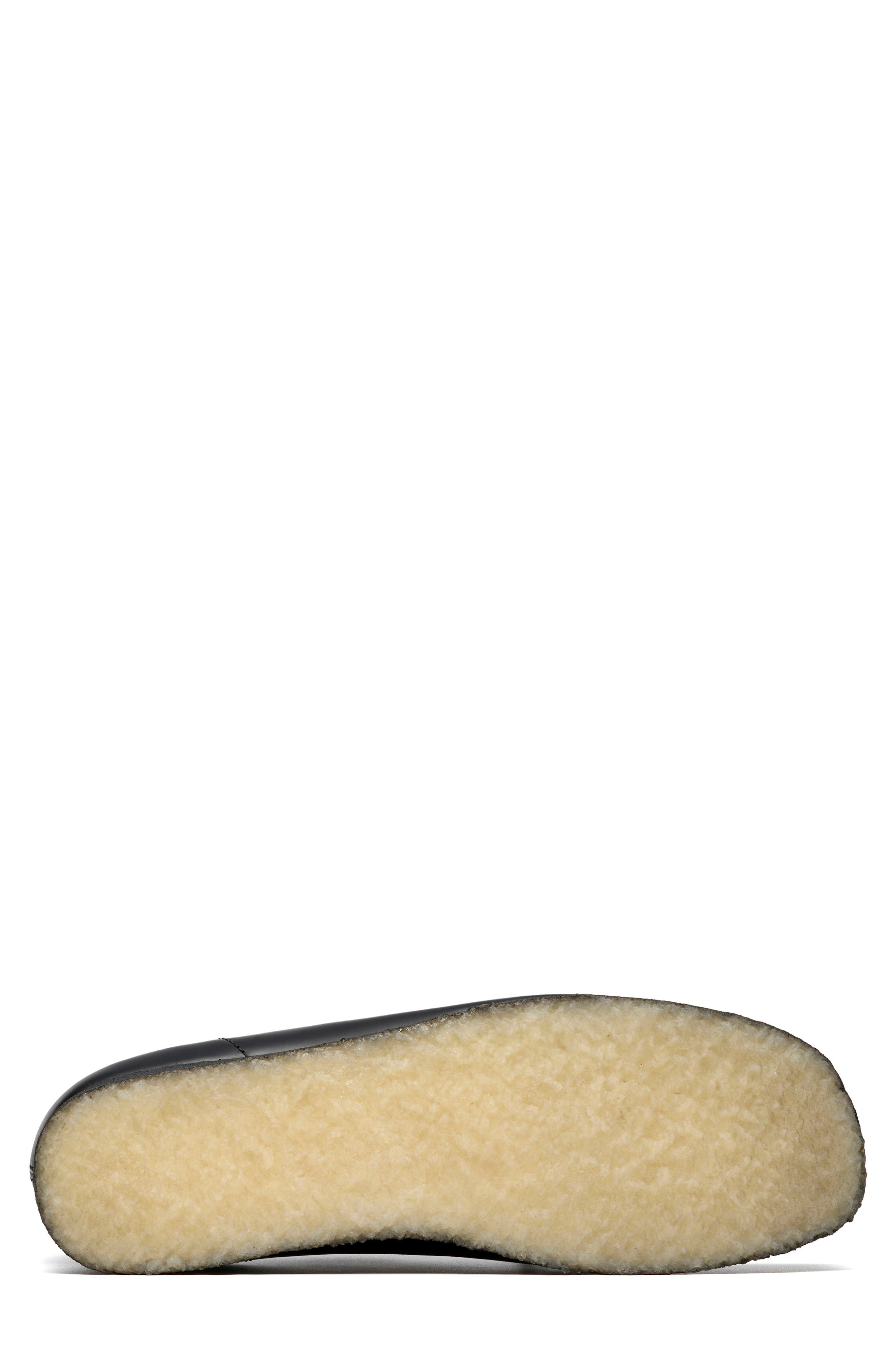 Clarks<sup>®</sup> Originals Wallabee Kiltie Chukka Boot, Alternate, color, Black Hishine Lea