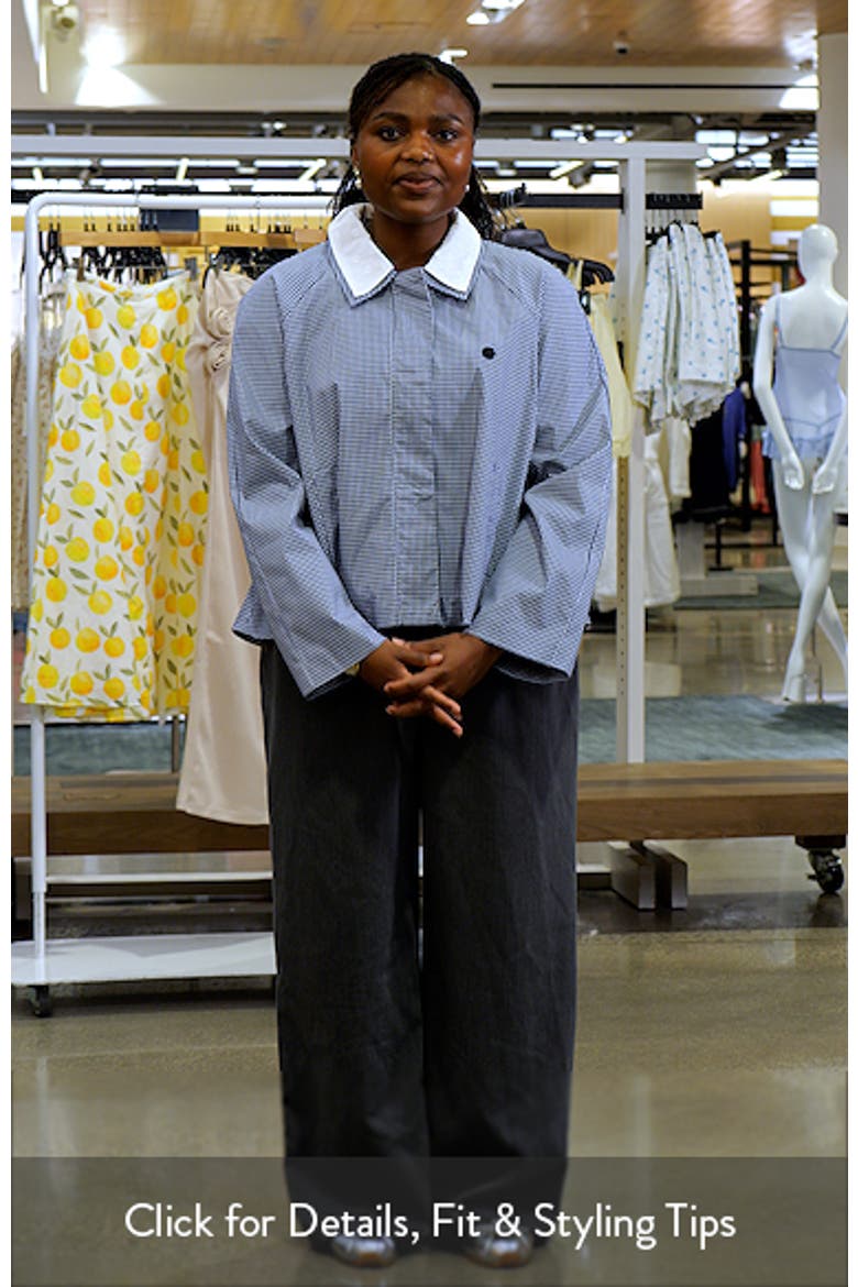 Milton Cotton Gingham Jacket video