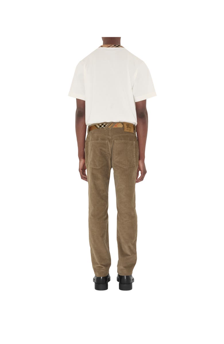 Burberry Corduroy Trousers, Alternate, color, Puddle Beige