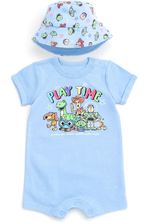 Pixar 2-Piece Romper and Bucket Hat Set