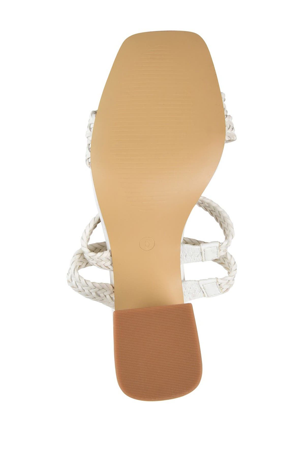 JOURNEE Natia Strappy Block Heel Sandal, Alternate, color, WHITE