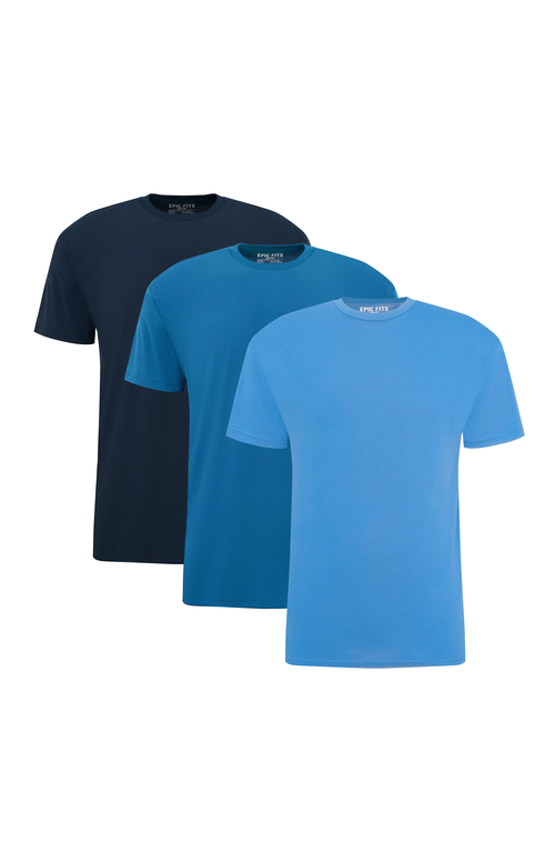 EPIC FITS Crew Neck T-Shirts in Blues Crew  product