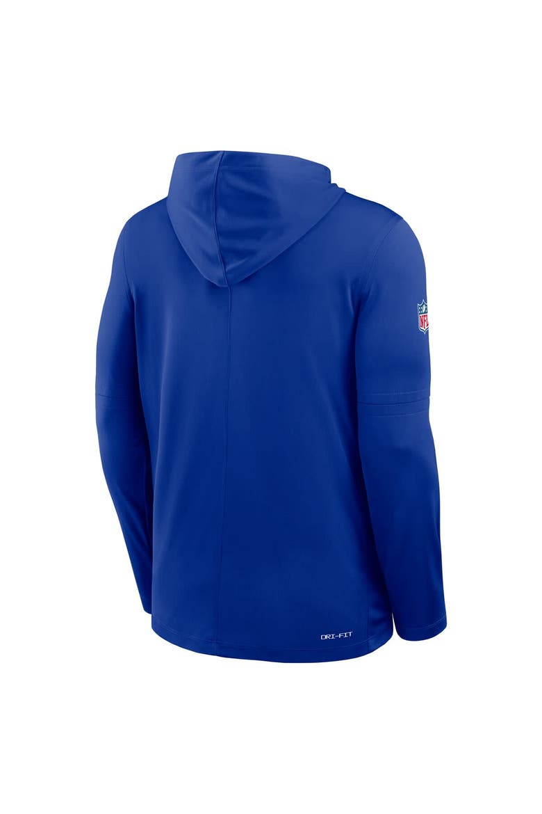 Men's Nike Royal Dallas Cowboys Sideline Alt Pack Dri-FIT Lightweight Hooded Top, Alternate, color, Royal