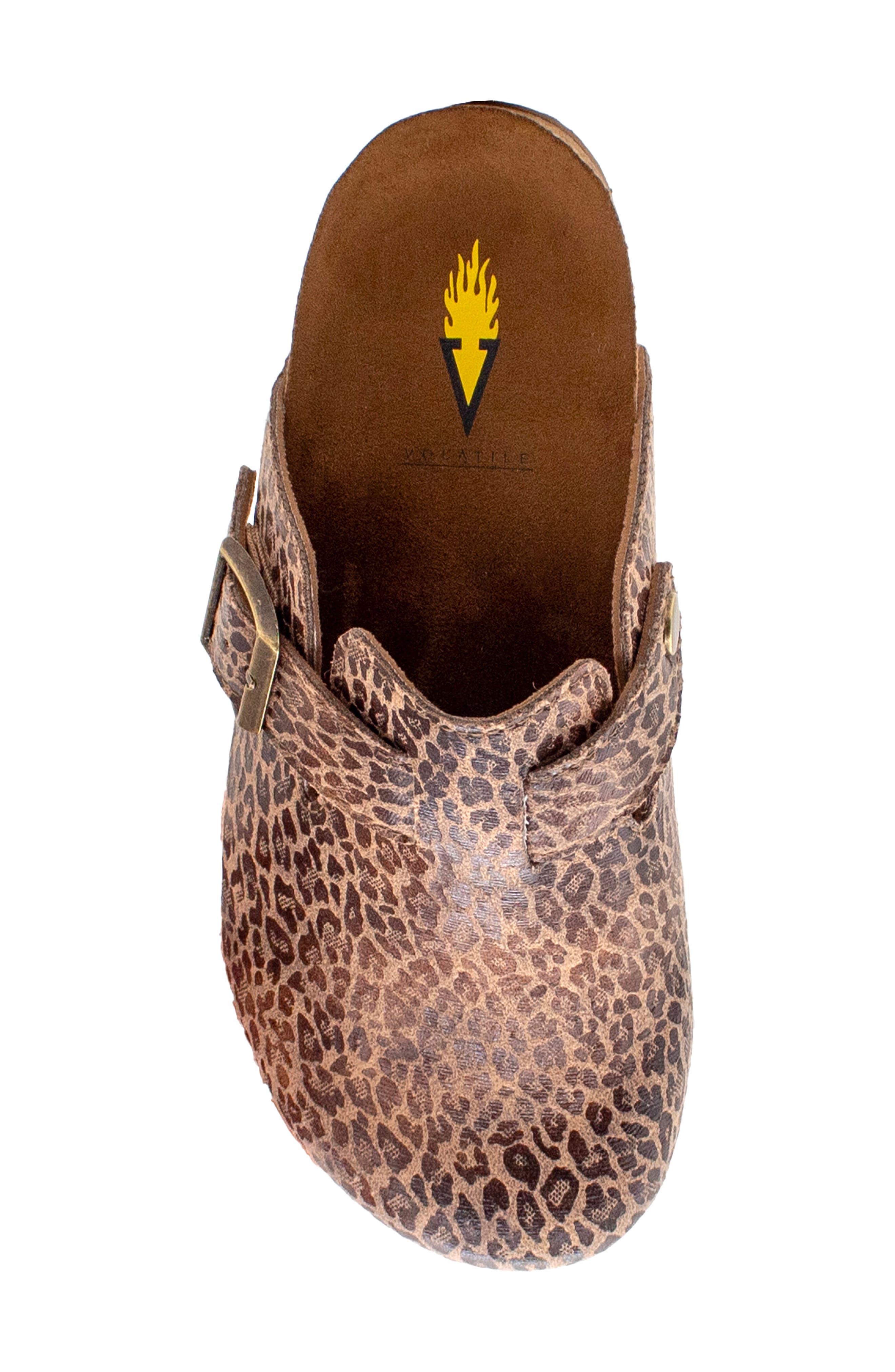 Volatile Pumpkin Clog, Alternate, color, Leopard
