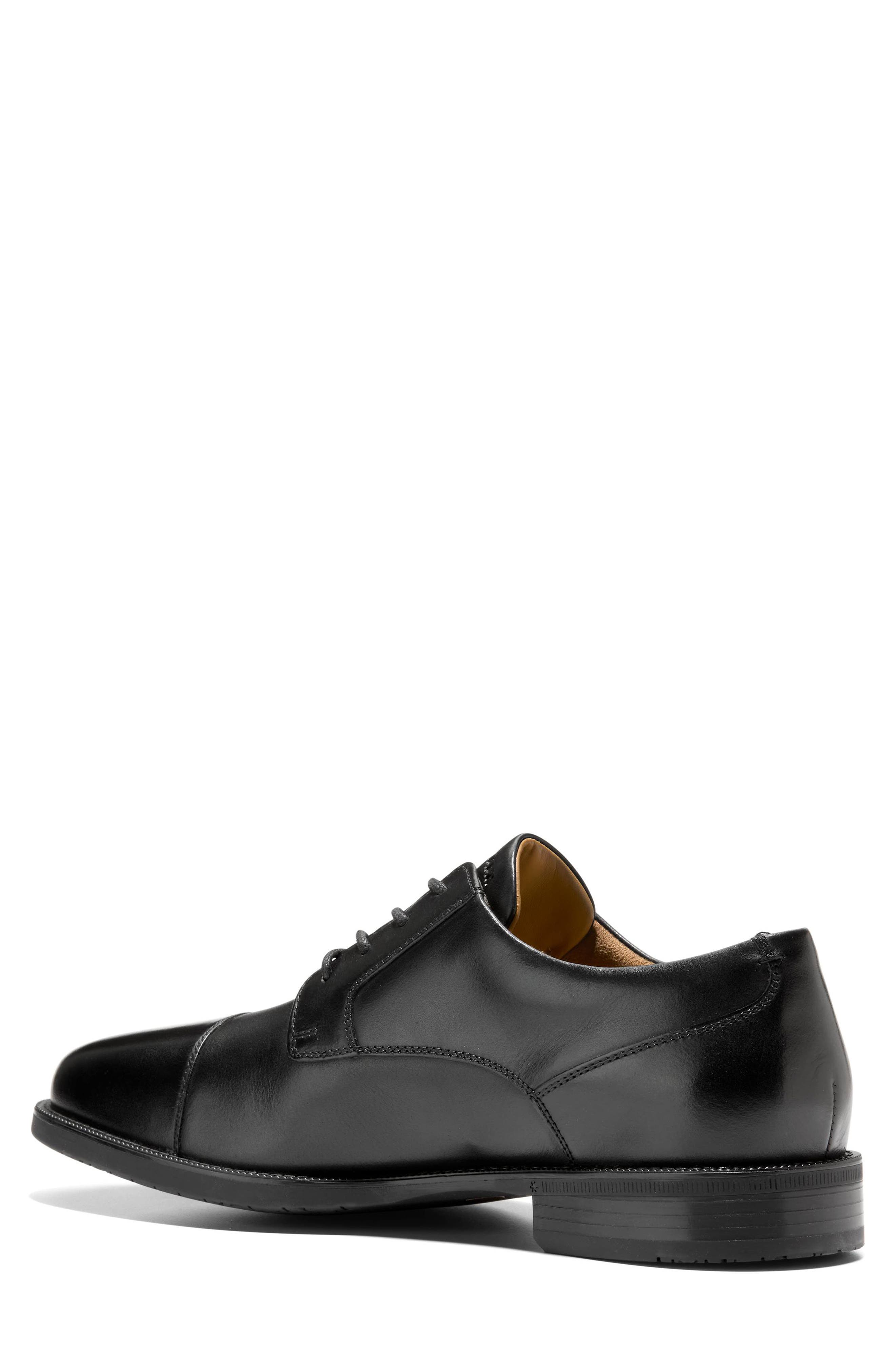 Cole Haan Bedford Cap Toe Derby, Alternate, color, Black