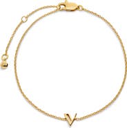 Monica Vinader Initial Chain Bracelet