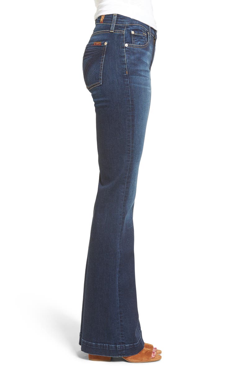 7 For All Mankind <sup>®</sup> Dojo High Waist Wide Leg Jeans, Alternate, color, 