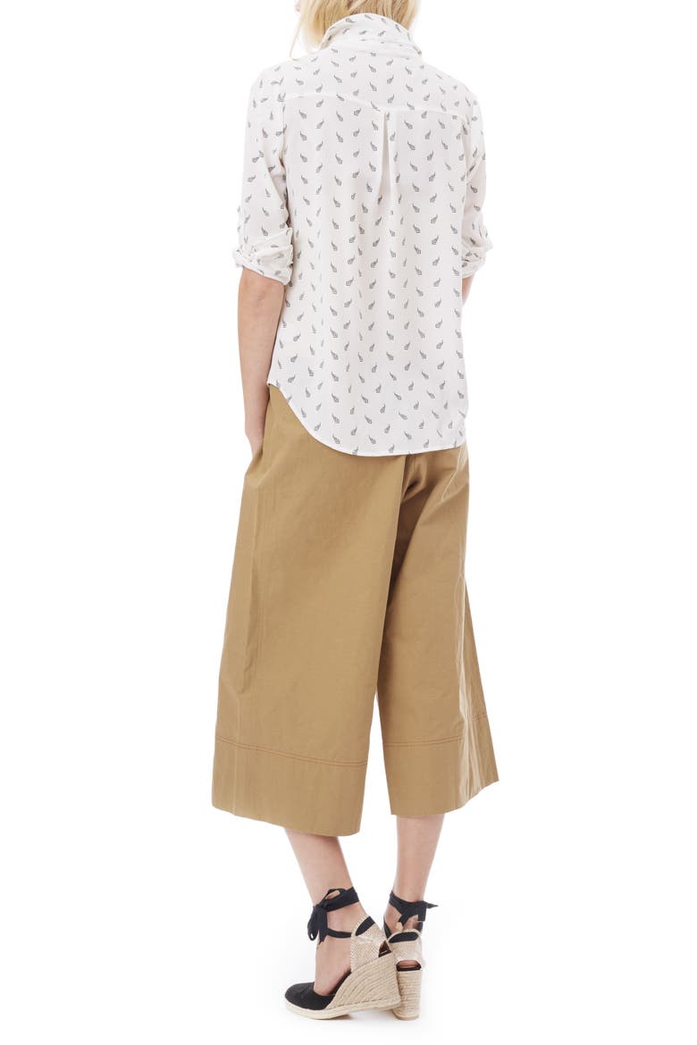 Riley Maternity/Nursing Blouse, Alternate, color, WHITE ARROW
