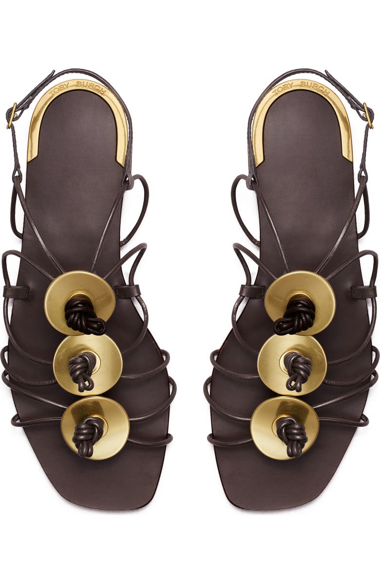 Tory Burch Knotted Slide Sandal, Alternate, color,