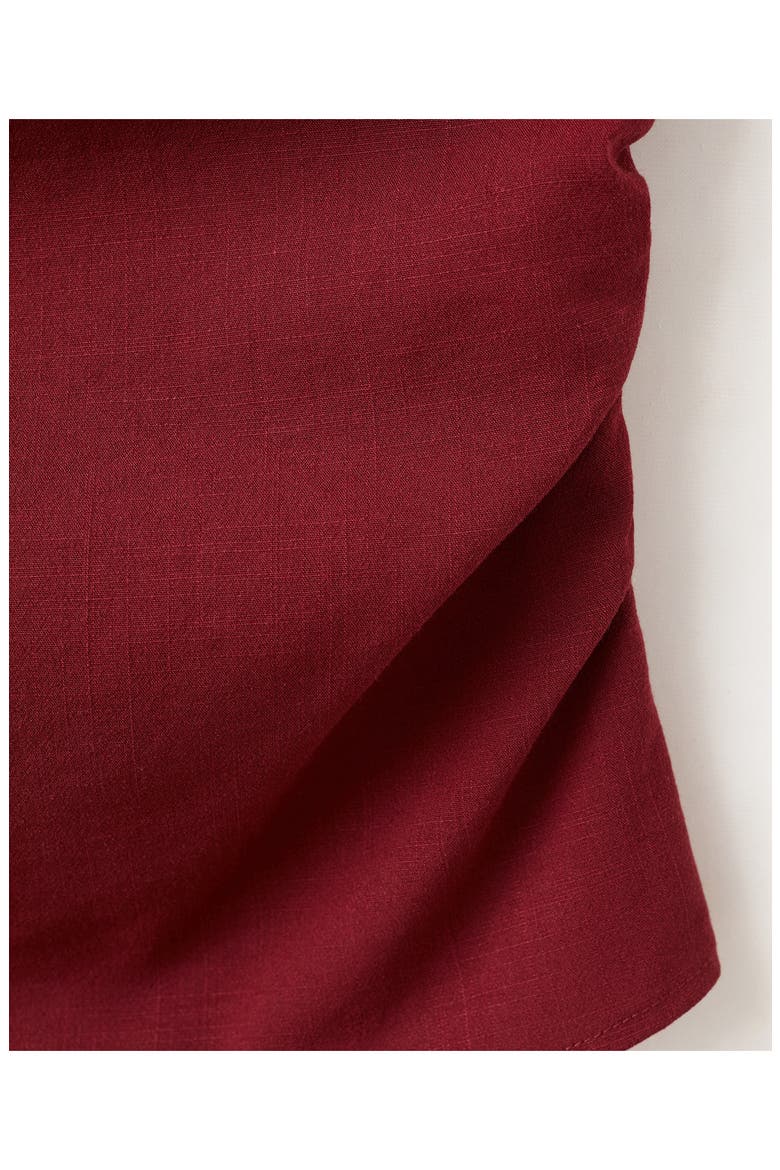 Square Neck Strappy Top, Alternate, color, RED