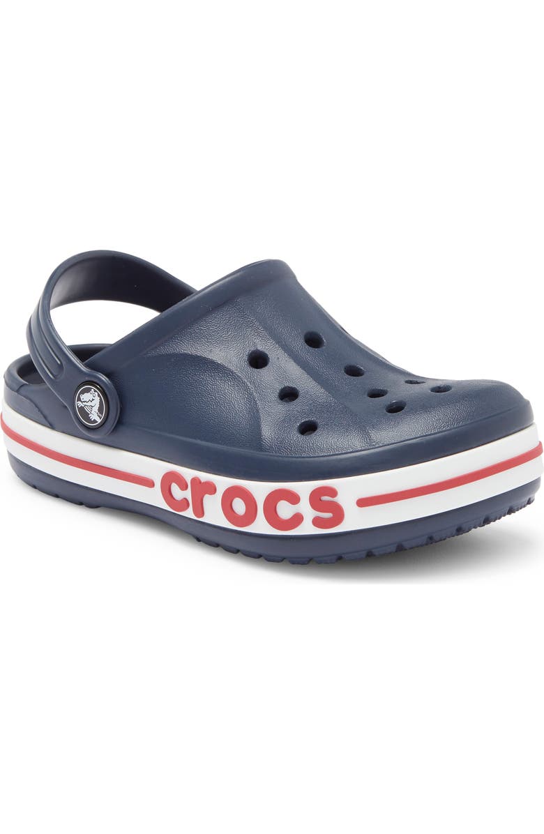CROCS Kids' Bayaband Clog, Main, color, Navy