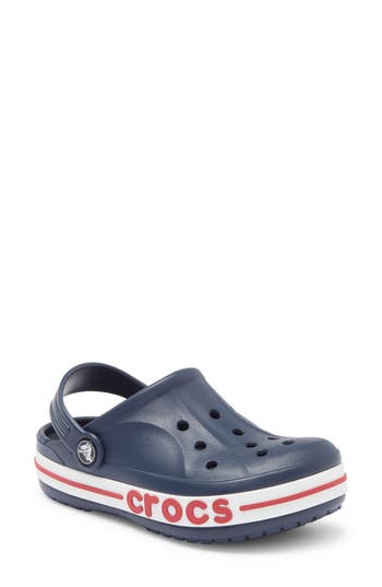 Crocs Toddler Bayaband Clogs Kids Navy C10 In Navy