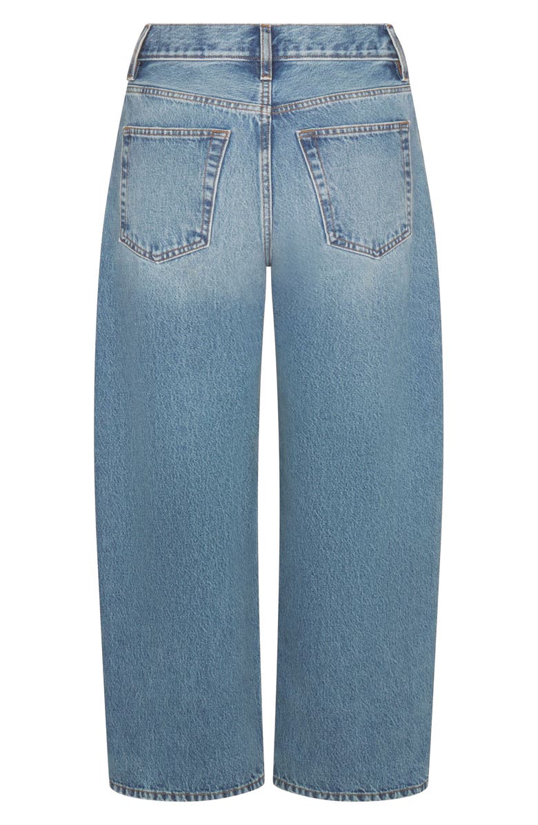 FRAME The Bow High Waist Ankle Barrel Jeans, Alternate, color, Rapture