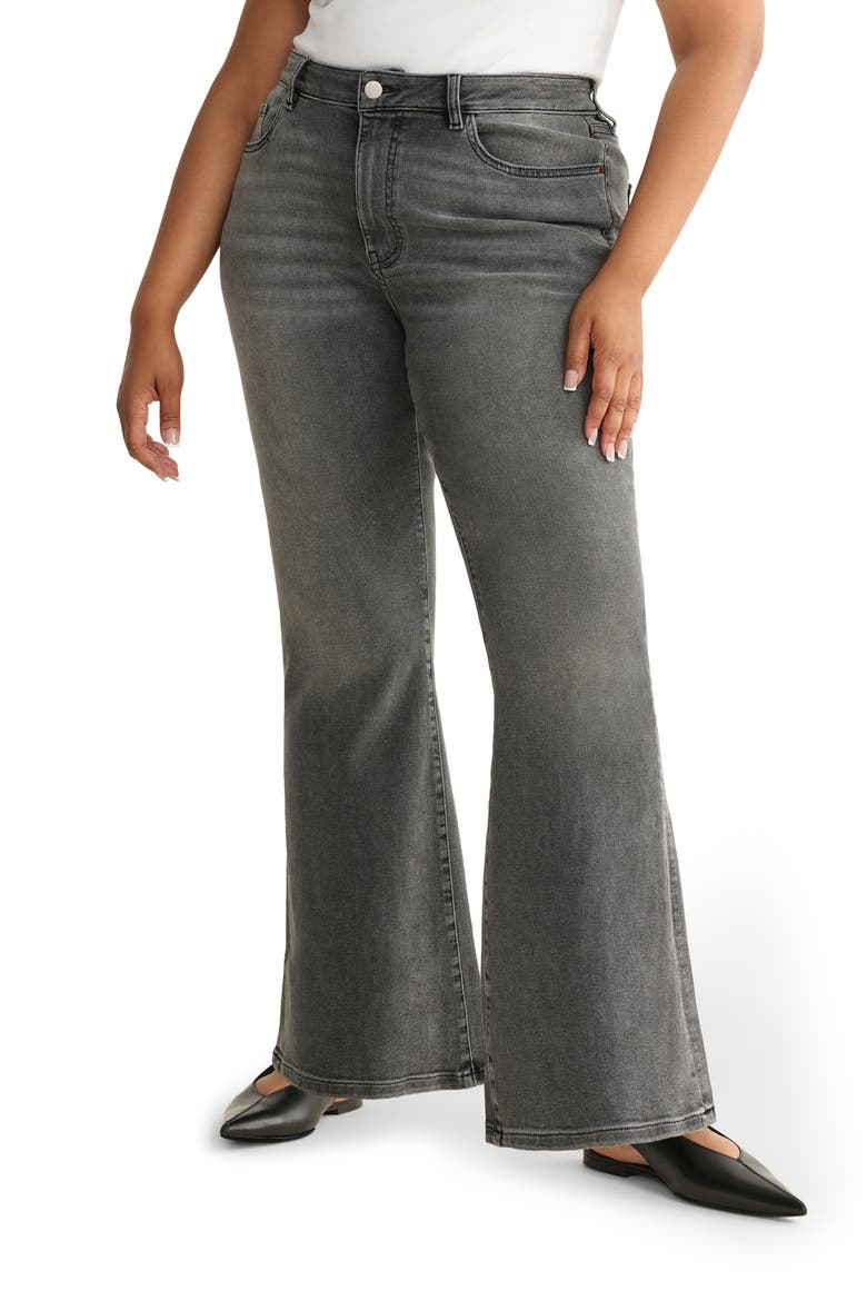 NAO High Waist Bootcut Jeans, Main, color, NEW MOON