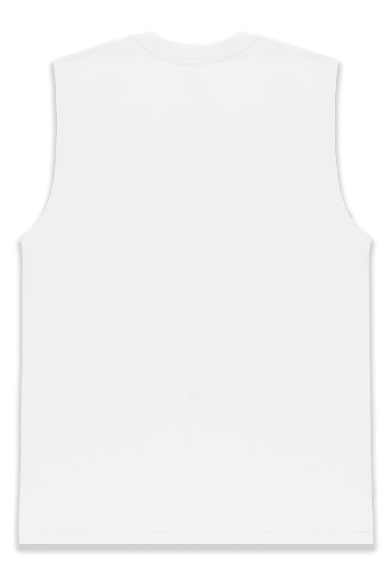 Ghost Midweight Jersey Tank, Alternate, color, White