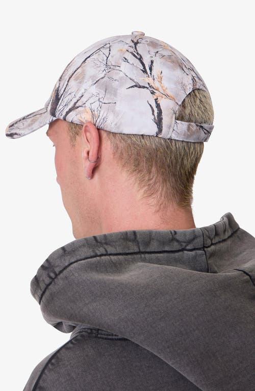 Mnml Gradient Cotton Twill Baseball Cap In Pink