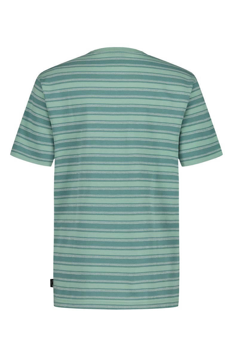 Billabong Kids' Miles Stripe Pocket T-Shirt, Alternate, color, Green Ash