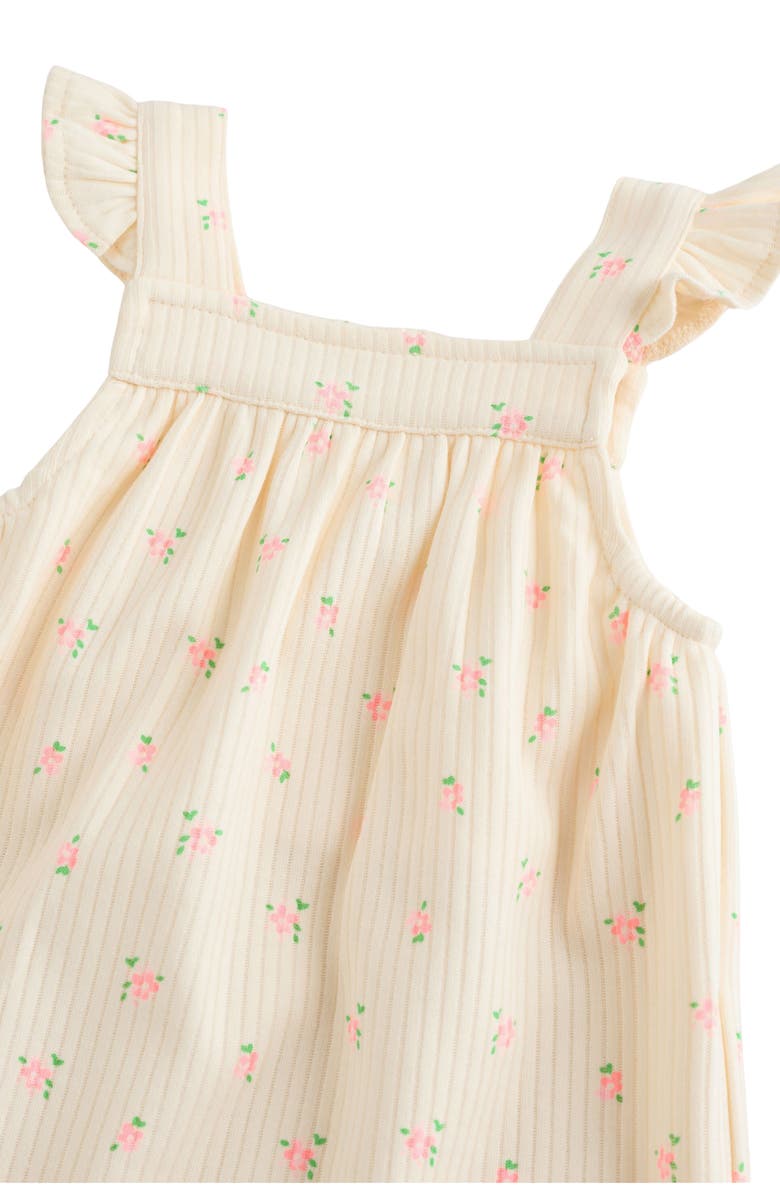 NEXT Floral Loose Romper, Alternate, color, Ivory Multi