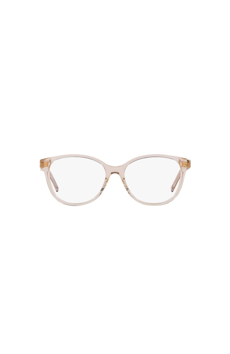 Saint Laurent 54mm Round optical glasses, Alternate, color, Pink