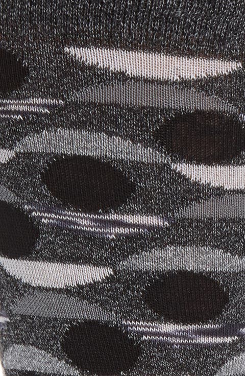 Mercerized Cotton Blend Dress Socks