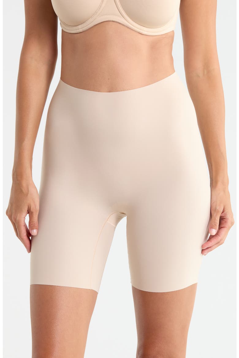 Pack of 2 Assorted Invisible Edge Slip Shorts, Alternate, color, BLACK- BEIGE SMOKE