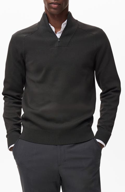 Thermoregulated Quarter Zip Sweater