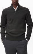 MANGO Thermoregulated Quarter Zip Sweater