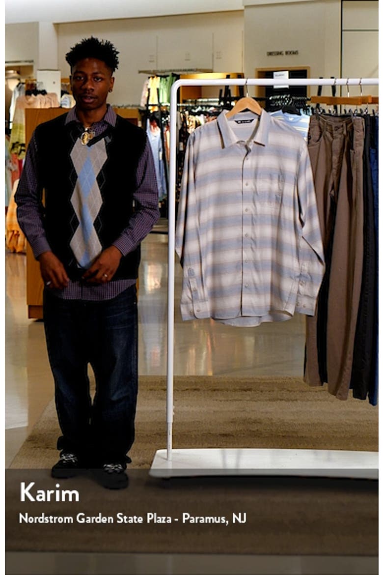 Cloud Flannel Button-Up Shirt video