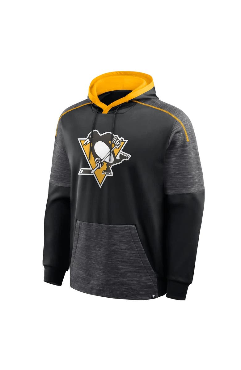 FANATICS Men
s Fanatics Black Pittsburgh Penguins Goaltender Defender Pullover Hoodie, Alternate, color, Black