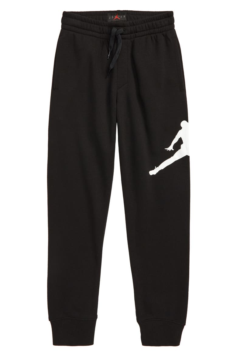Jumpman Logo Sweatpants, Main, color, BLACK