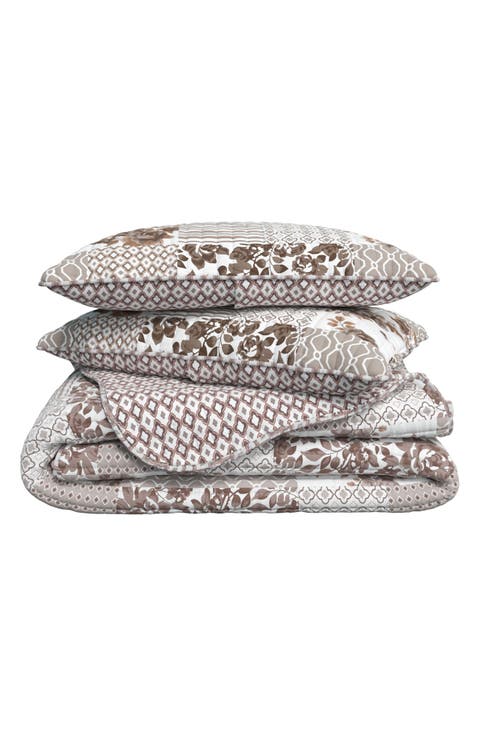 Langdon Scalloped Quilt 3-Piece Set