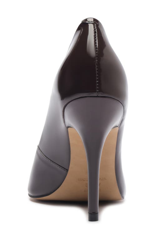 Arezzo Emily Pointed Toe Pump In Brown
