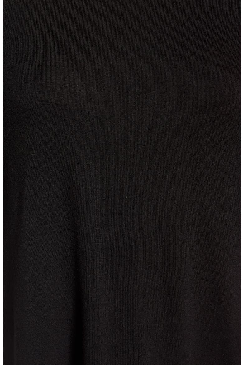 Ruffle Tee, Alternate, color, BLACK